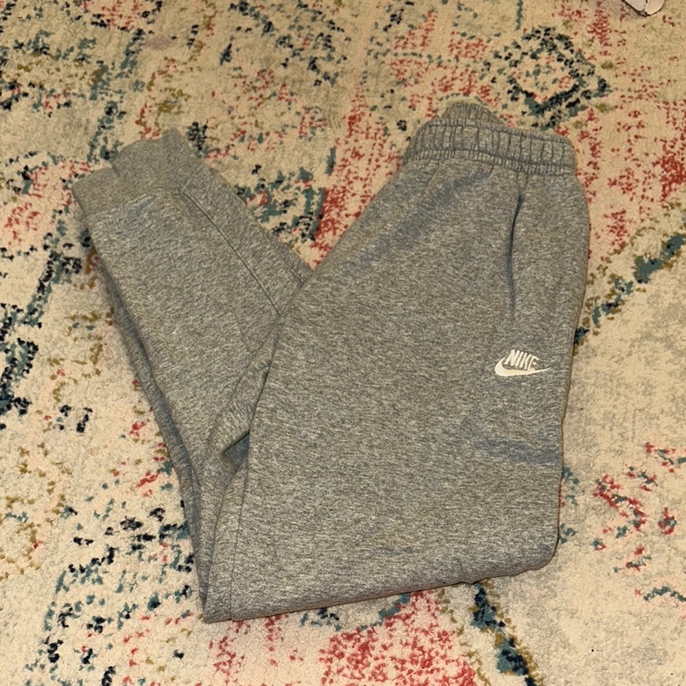 Nike Gray Jogger Sweatpants MENS SIZE MEDIUM